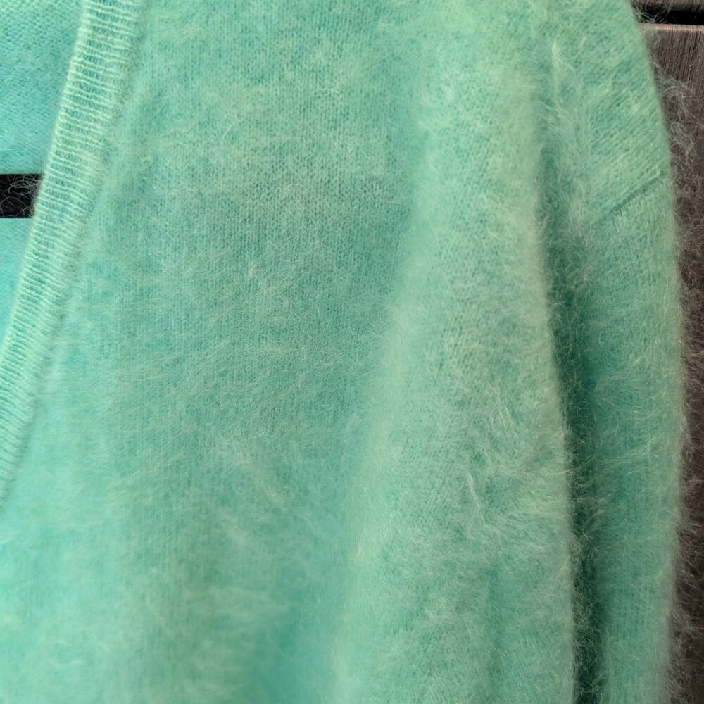 J.Crew Cashmere Sweater Green XXS - Picture 3 of 4